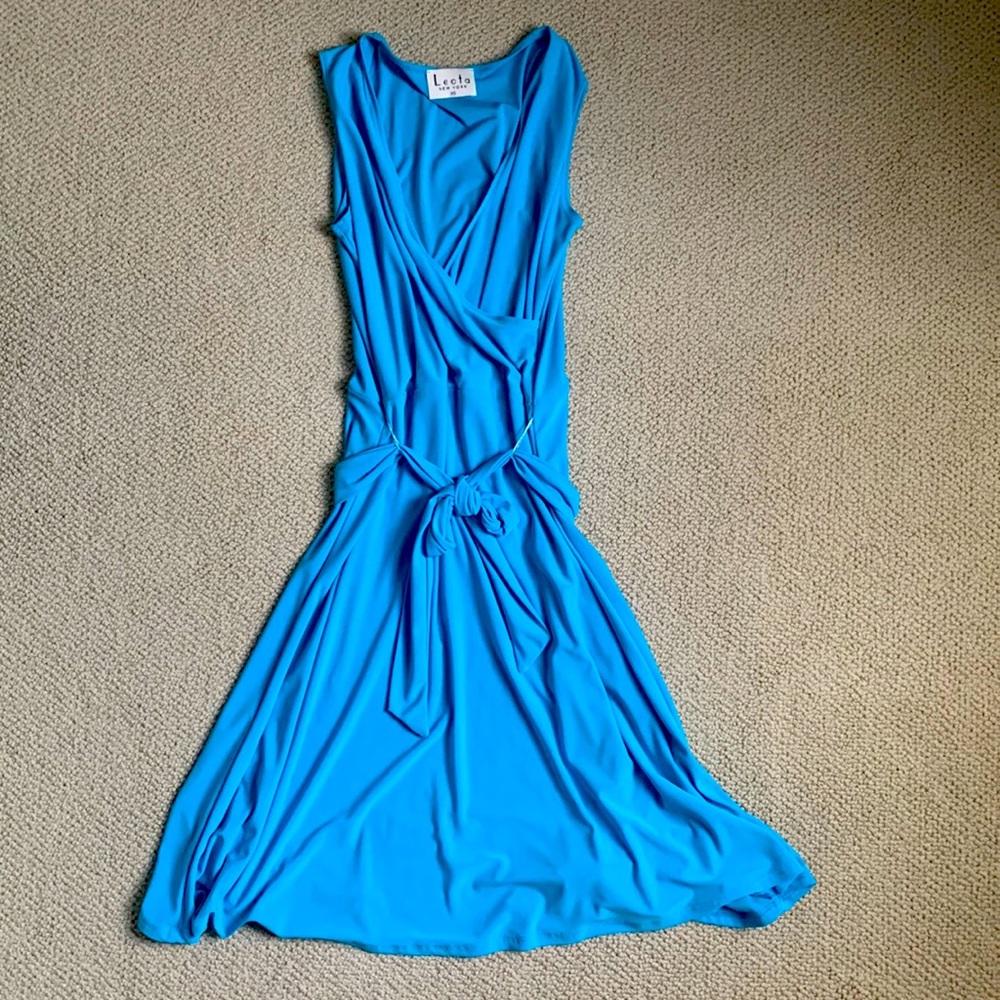 Leota wrap front dress